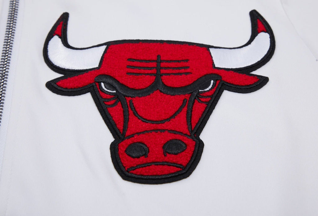 NBA CHICAGO BULLS CLASSIC VESTE D'ENTRAÎNEMENT POUR HOMME (BLANC)