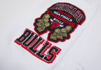 NBA CHICAGO BULLS CLASSIC VESTE D'ENTRAÎNEMENT POUR HOMME (BLANC)