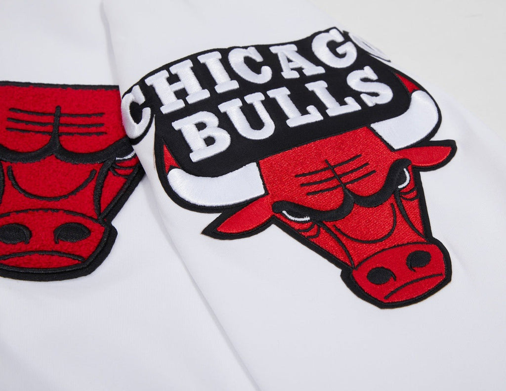 NBA CHICAGO BULLS CLASSIC VESTE D'ENTRAÎNEMENT POUR HOMME (BLANC)