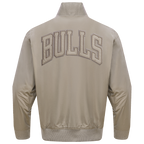 NBA CHICAGO BULLS NEUTRAL BLOUSON EN SERGÉ POUR HOMME (TAUPE)