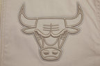NBA CHICAGO BULLS NEUTRAL BLOUSON EN SERGÉ POUR HOMME (TAUPE)