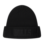NBA CHICAGO BULLS WASHED VANGUARD UNLINED PRO BEANIE CUFFED (BLACK)