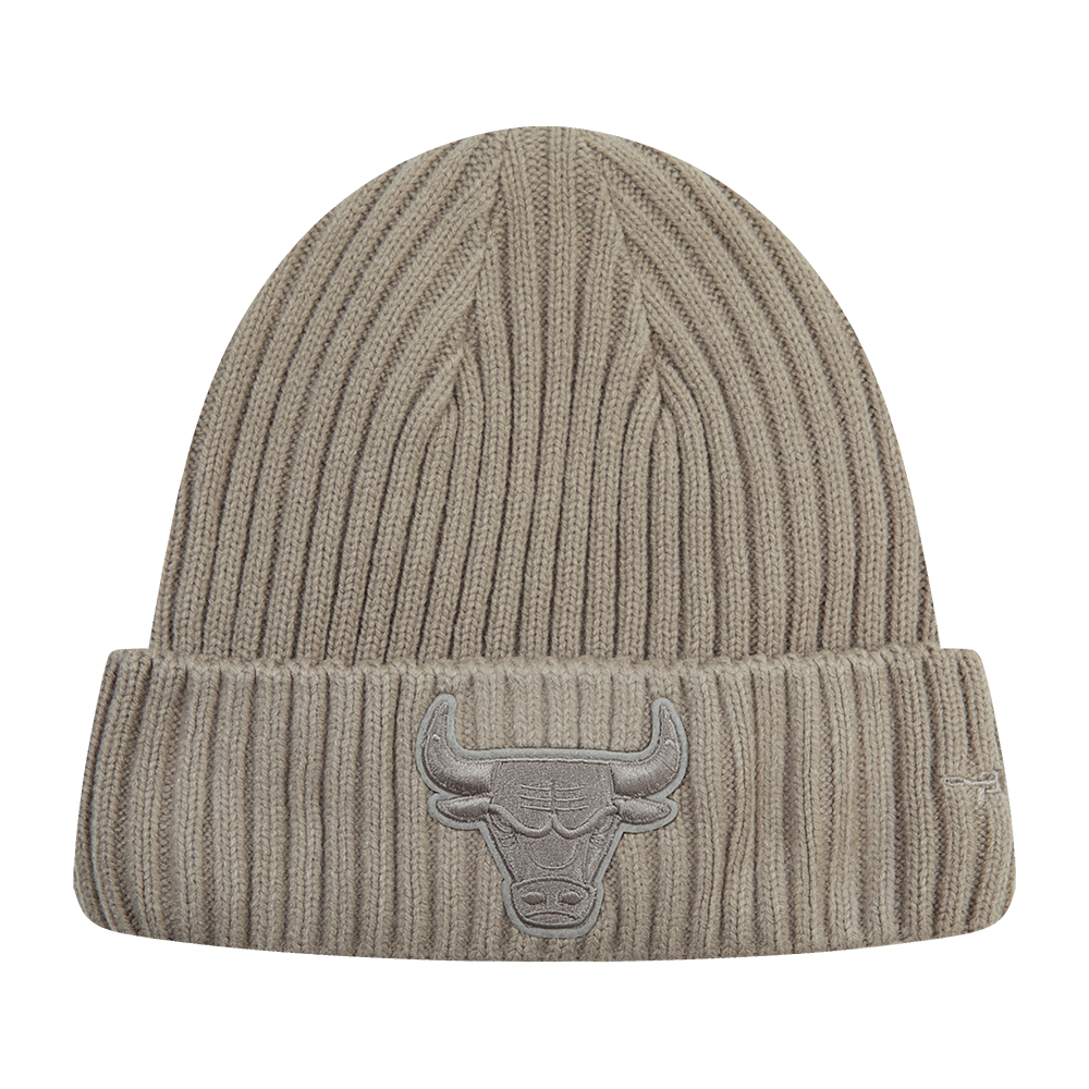 NBA CHICAGO BULLS NEUTRAL BEANIE (TAUPE)