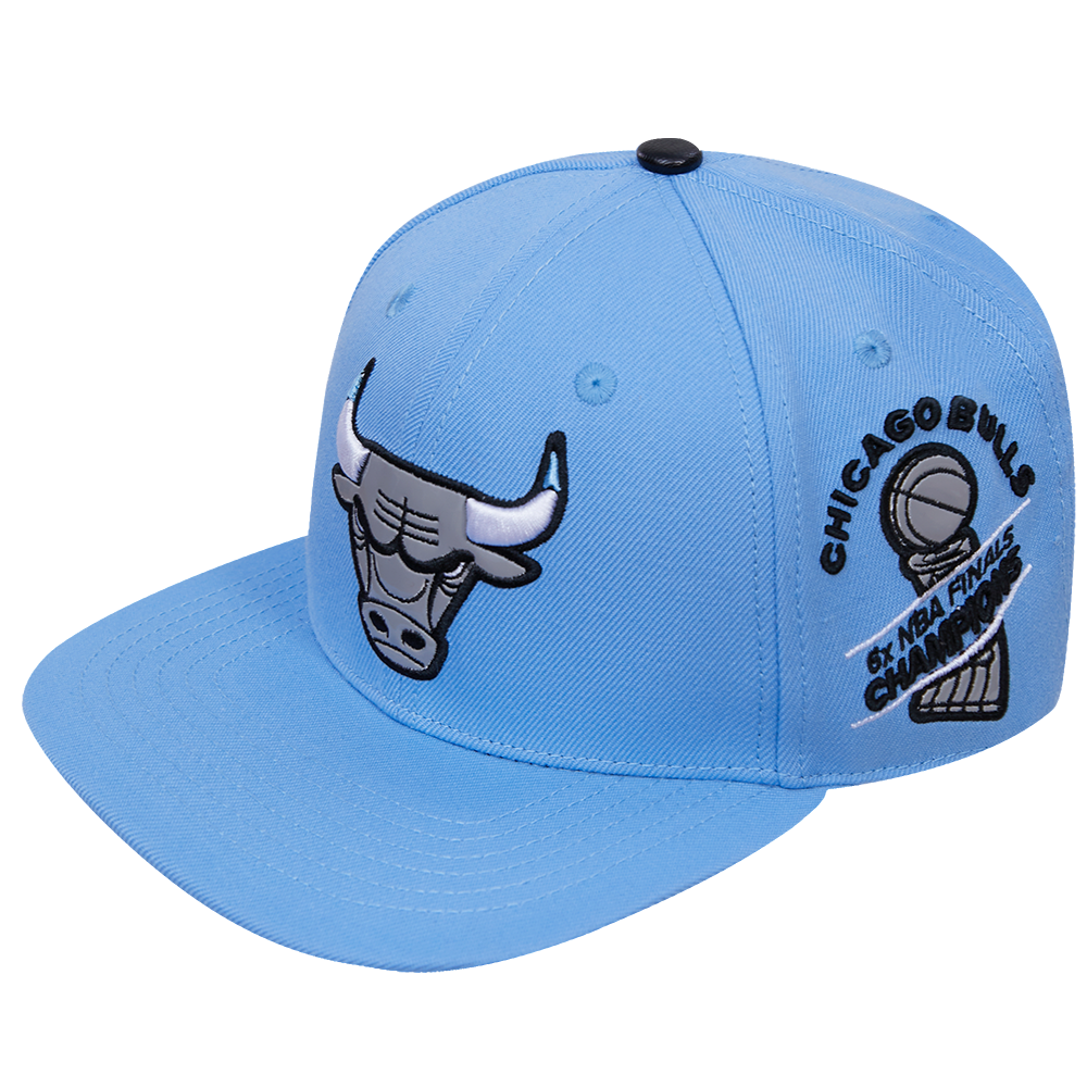 NBA CHICAGO BULLS 3M ICE WOOL SNAPBACK HAT (UNIVERSITY BLUE)