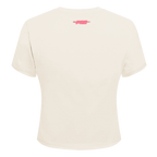 NBA CHICAGO BULLS HIGH IMPACT WOMEN'S BABY DOLL TEE (EGGSHELL)