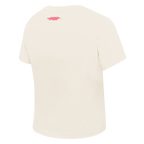 NBA CHICAGO BULLS HIGH IMPACT WOMEN'S BABY DOLL TEE (EGGSHELL)