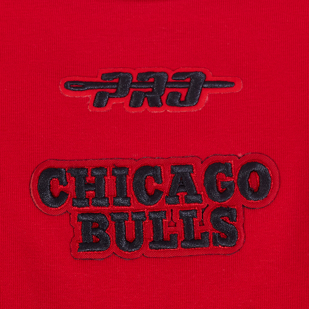 NBA CHICAGO BULLS SHEER INFLUENCE WOMEN'S FITTED RACERBACK (RED)