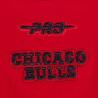 NBA CHICAGO BULLS SHEER INFLUENCE WOMEN'S FITTED RACERBACK (RED)