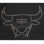 NBA CHICAGO BULLS SHEER INFLUENCE WOMEN'S SHEER BOXY TEE (BLACK)