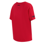NBA CHICAGO BULLS SHEER INFLUENCE WOMEN'S BOYFRIEND TEE (RED)