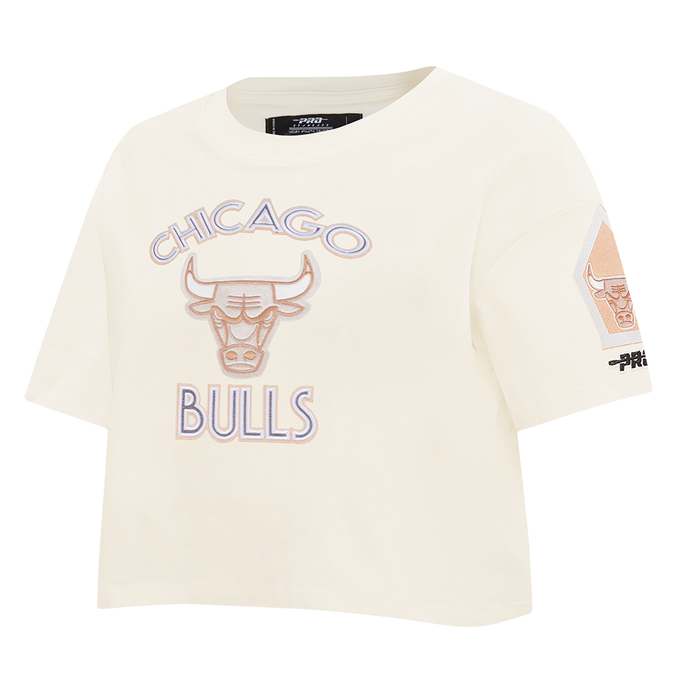 NBA CHICAGO BULLS CITY EDITION 24-25 WOMEN'S SJ BOXY TEE (EGGSHELL)
