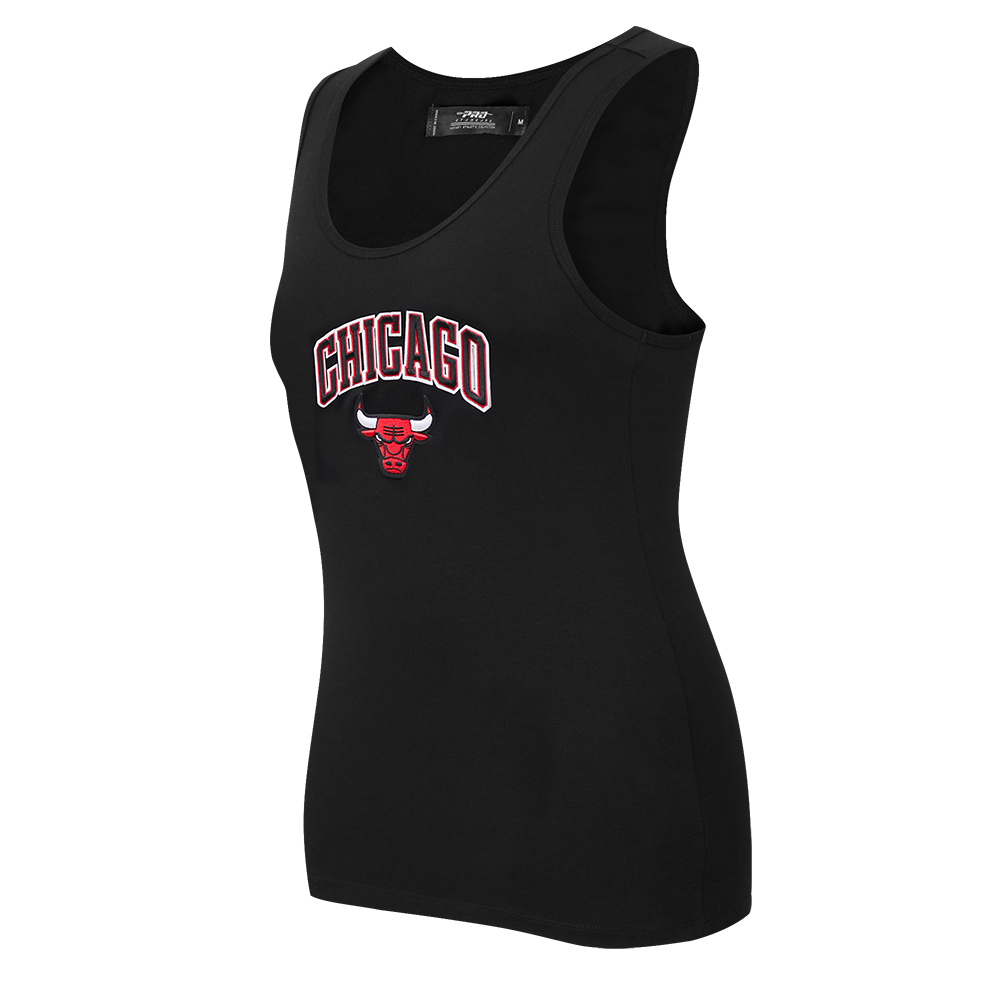 NBA CHICAGO BULLS CLASSIC WOMEN'S RACERBACK (BLACK)