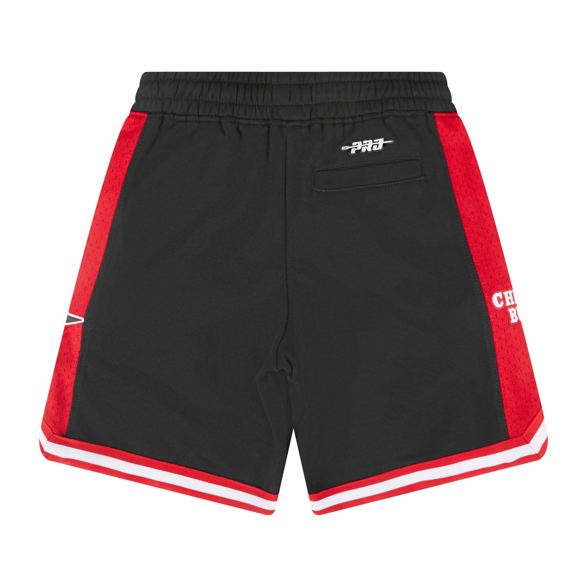 NBA CHICAGO BULLS RETRO CLASSIC BIG BOY'S FLEECE 2.0 SHORT (BLACK/RED)