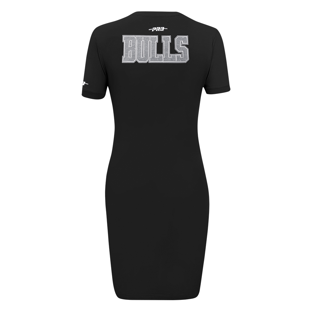 NBA CHICAGO BULLS REVERSE FRENCH TERRY ROBE MOULANTE POUR FEMME (NOIR)