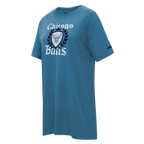 NBA CHICAGO BULLS COUNTRY CLUB WOMEN'S TEE DRESS (STEEL BLUE)