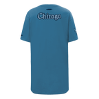 NBA CHICAGO BULLS COUNTRY CLUB WOMEN'S TEE DRESS (STEEL BLUE)