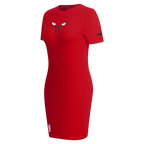 NBA CHICAGO BULLS CLASSIC CHENILLE WOMEN'S DRESS (RED)