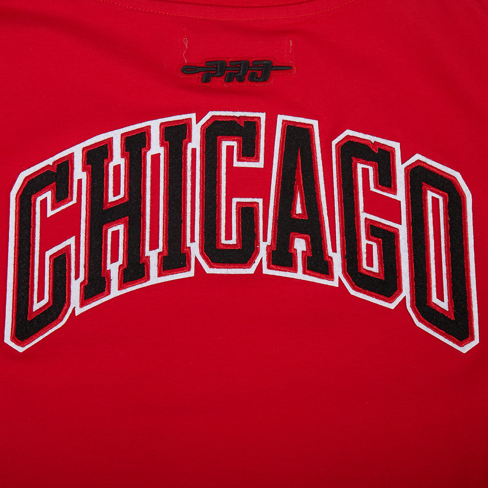 NBA CHICAGO BULLS CLASSIC CHENILLE WOMEN'S DRESS (RED)