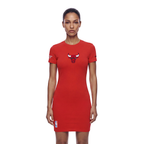 NBA CHICAGO BULLS CLASSIC CHENILLE WOMEN'S DRESS (RED)