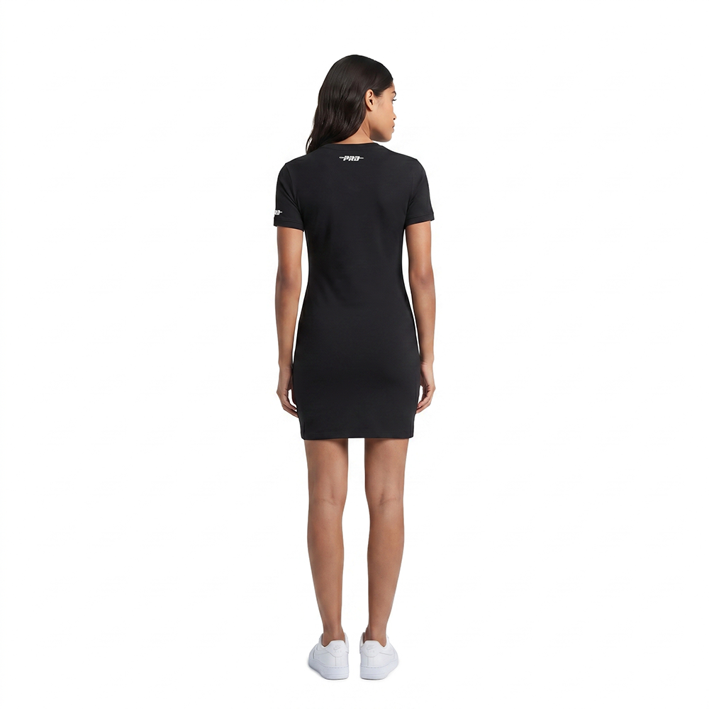 NBA CHICAGO BULLS  WOMEN'S BODY CON DRESS (BLACK)