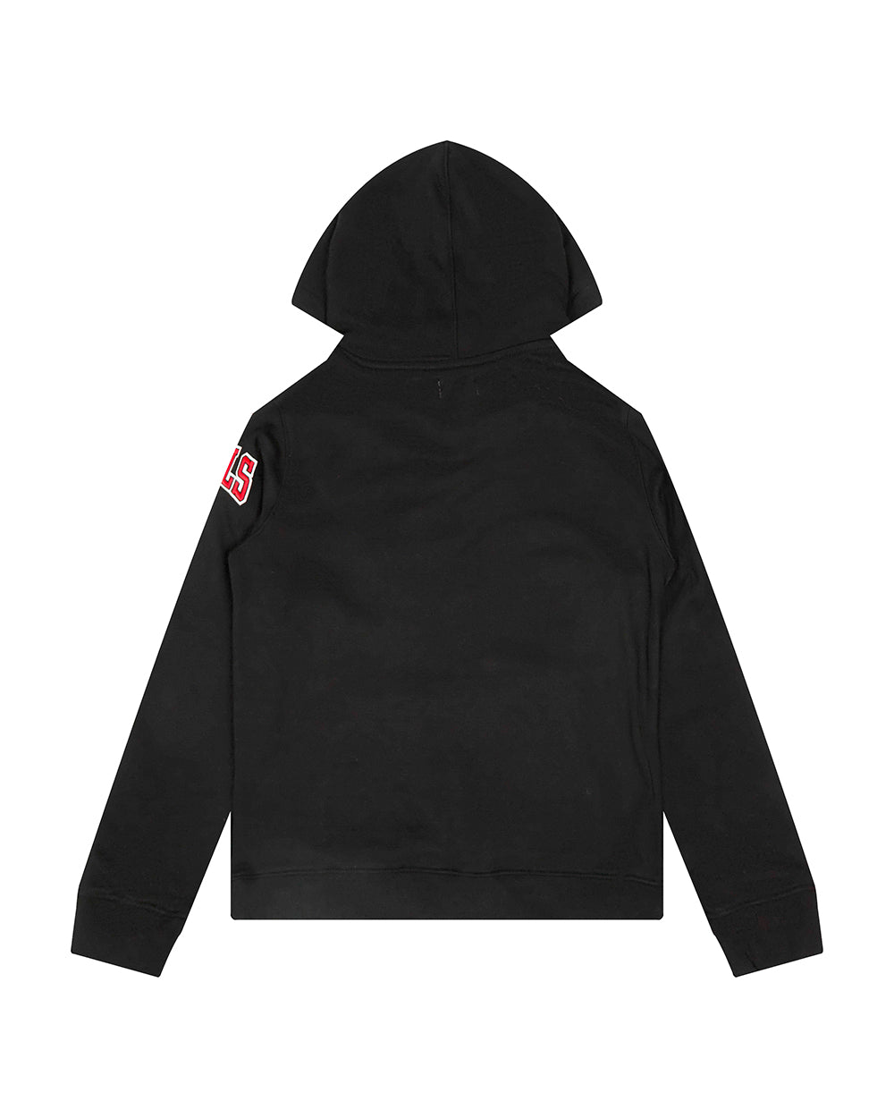 NBA CHICAGO BULLS CLASSIC BIG BOYS FLEECE PULLOVER HOODIE (BLACK)
