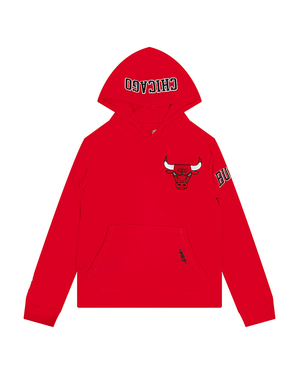 NBA CHICAGO BULLS CLASSIC CHANDAIL À CAPUCHON EN MOLLETON POUR GARÇON JUNIOR (ROUGE)