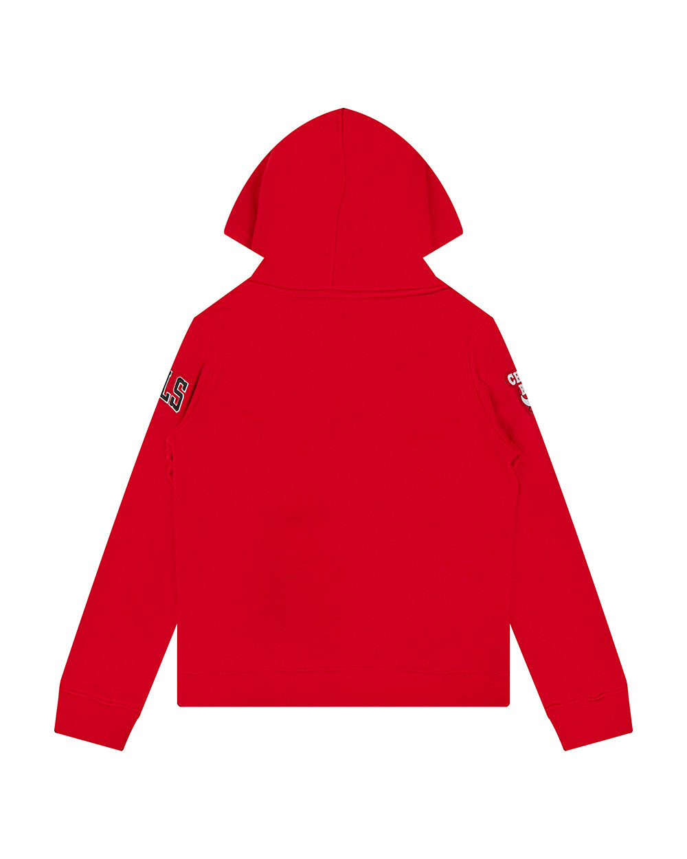 NBA CHICAGO BULLS CLASSIC BIG BOYS FLEECE PULLOVER HOODIE (RED)