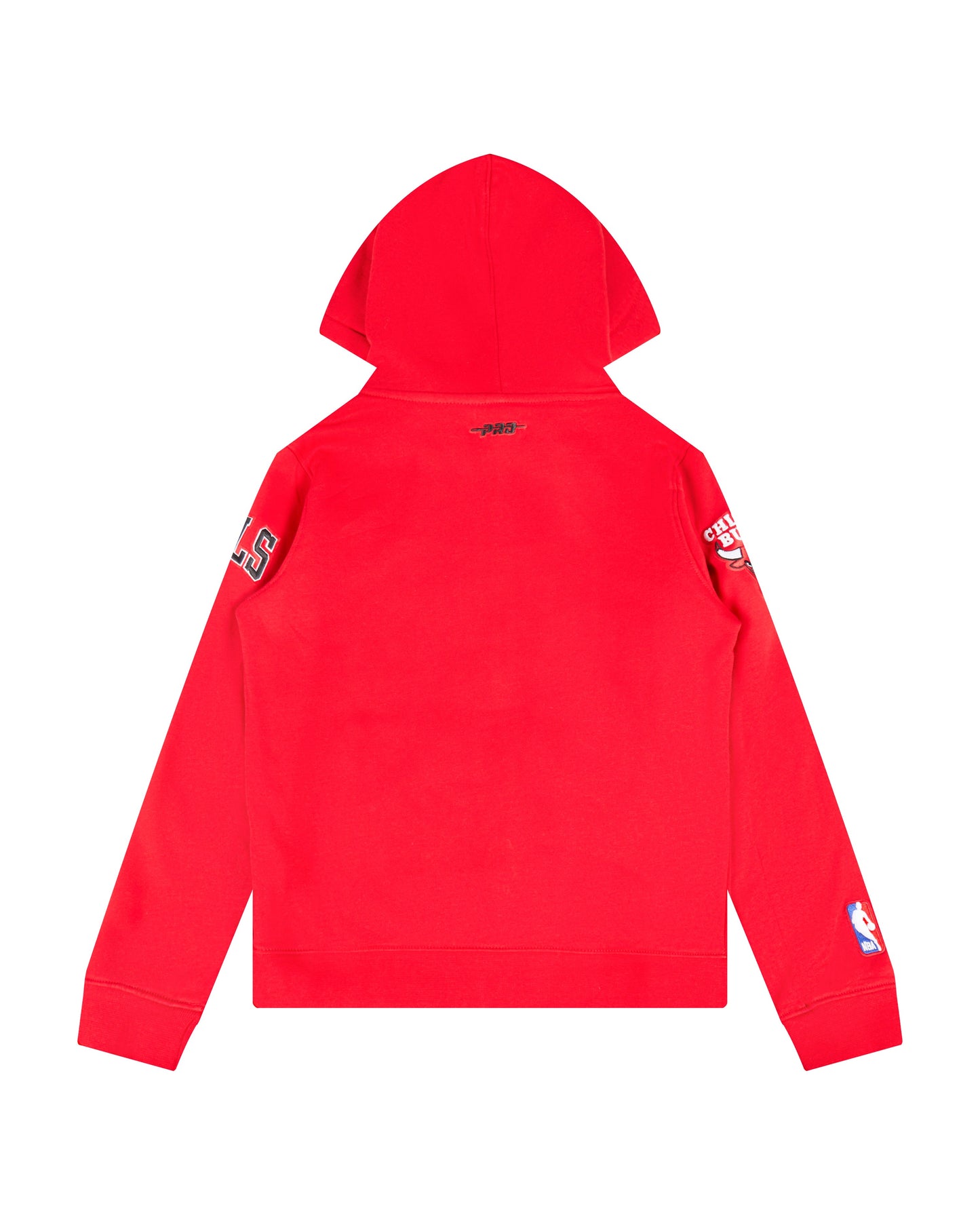 NBA CHICAGO BULLS CLASSIC BIG BOYS FLEECE FULL ZIP HOODIE (RED)