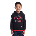 NBA CHICAGO BULLS ON TOP BIG BOY'S PULL OVER HOODIE (BLACK/RED/BLACK)