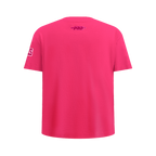 NBA CHICAGO BULLS T-SHIRT TRIPLE ROSE À MANCHES COURTES ET À COUPE AJUSTÉE POUR FILLE JUNIOR (VIOLET BETTERAVE)