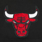 NBA CHICAGO BULLS CLASSIC BIG GIRL'S FLC FZ HOODIE (BLACK)
