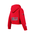 NBA CHICAGO BULLS CLASSIC BIG GIRL'S FLC FZ HOODIE (RED)