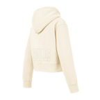 NBA CHICAGO BULLS NEUTRAL CHANDAIL À CAPUCHON EN MOLLETON POUR FILLE JUNIOR (COQUILLE D'ŒUF)