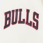 NBA CHICAGO BULLS RETRO CLASSIC CHANDAIL À CAPUCHON EN MOLLETON CÔTELÉ POUR FILLE JUNIOR (COQUILLE D'ŒUF/ROUGE)