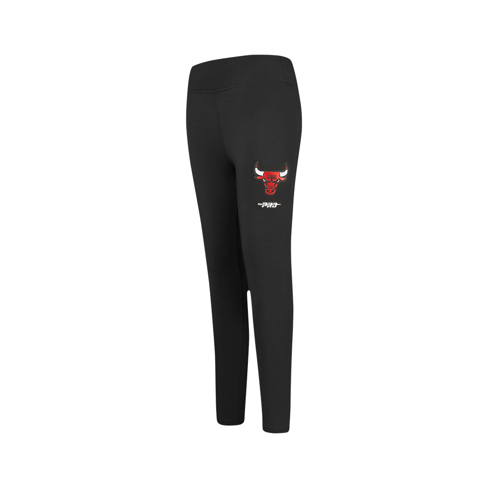 NBA CHICAGO BULLS RETRO CLASSIC LEGGING POUR FILLE JUNIOR (NOIR)