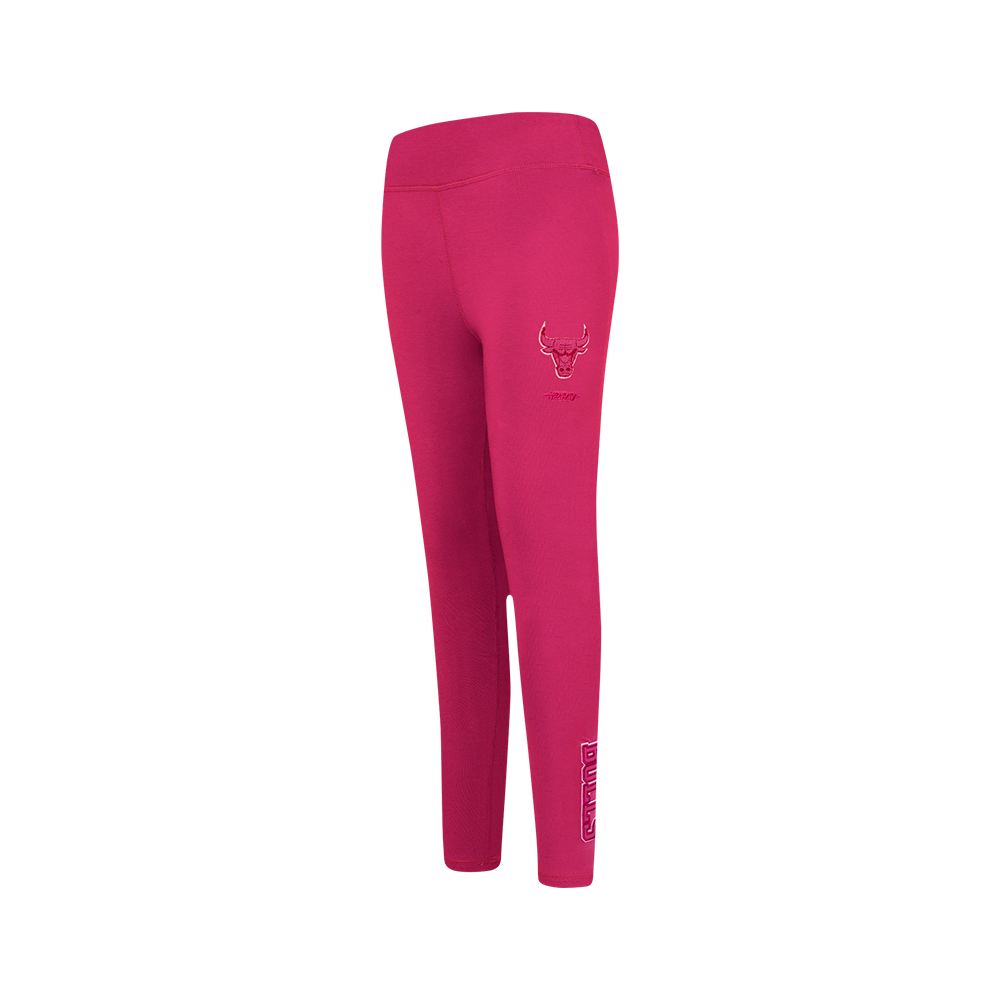 NBA CHICAGO BULLS LEGGING TRIPLE ROSE POUR FILLE JUNIOR (VIOLET BETTERAVE)