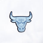 NBA CHICAGO BULLS COUNTRY CLUB WOMEN'S DOUBLE KNIT CREWNECK (WHITE)
