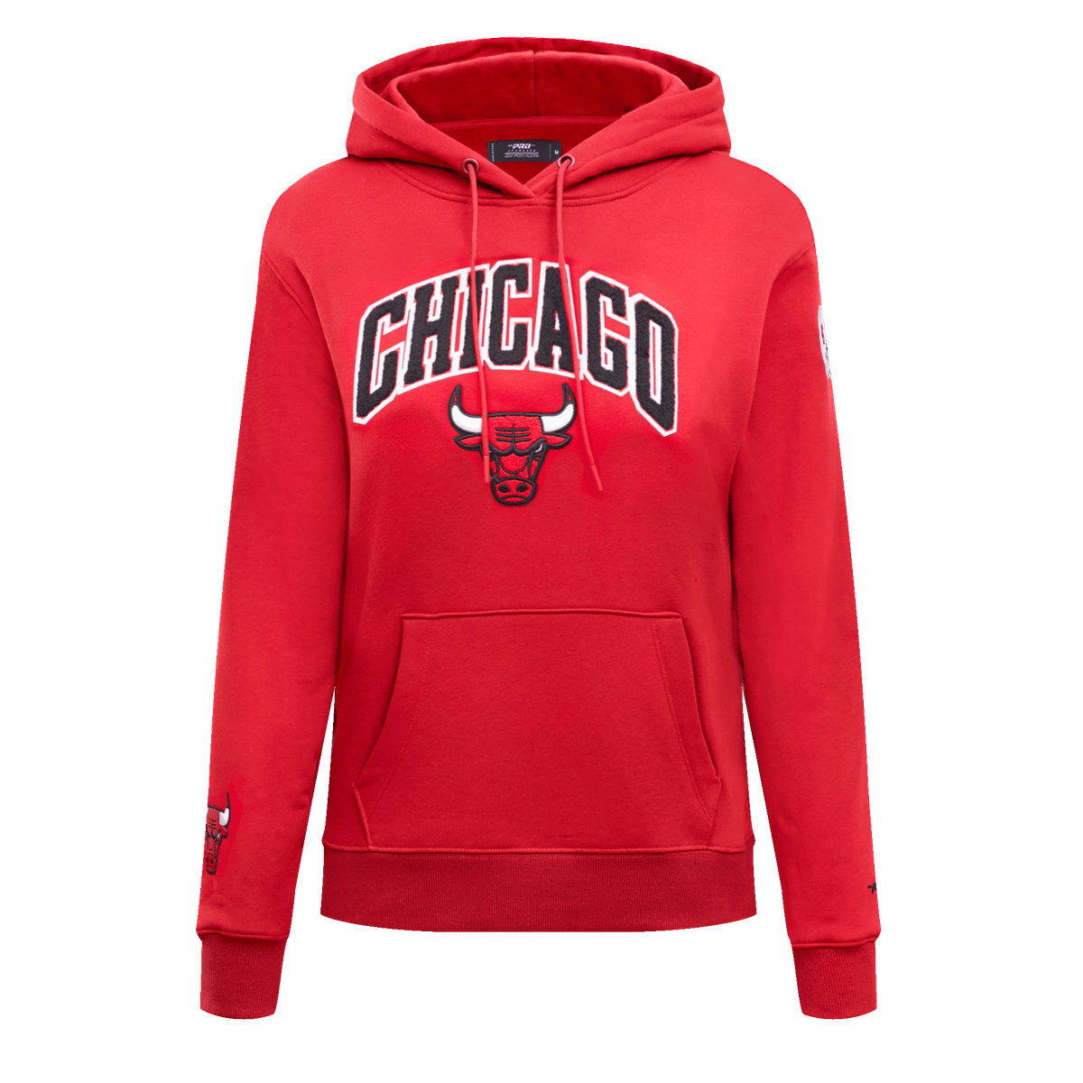 NBA CHICAGO BULLS CLASSIC CHANDAIL À CAPUCHON POUR FEMME (ROUGE)