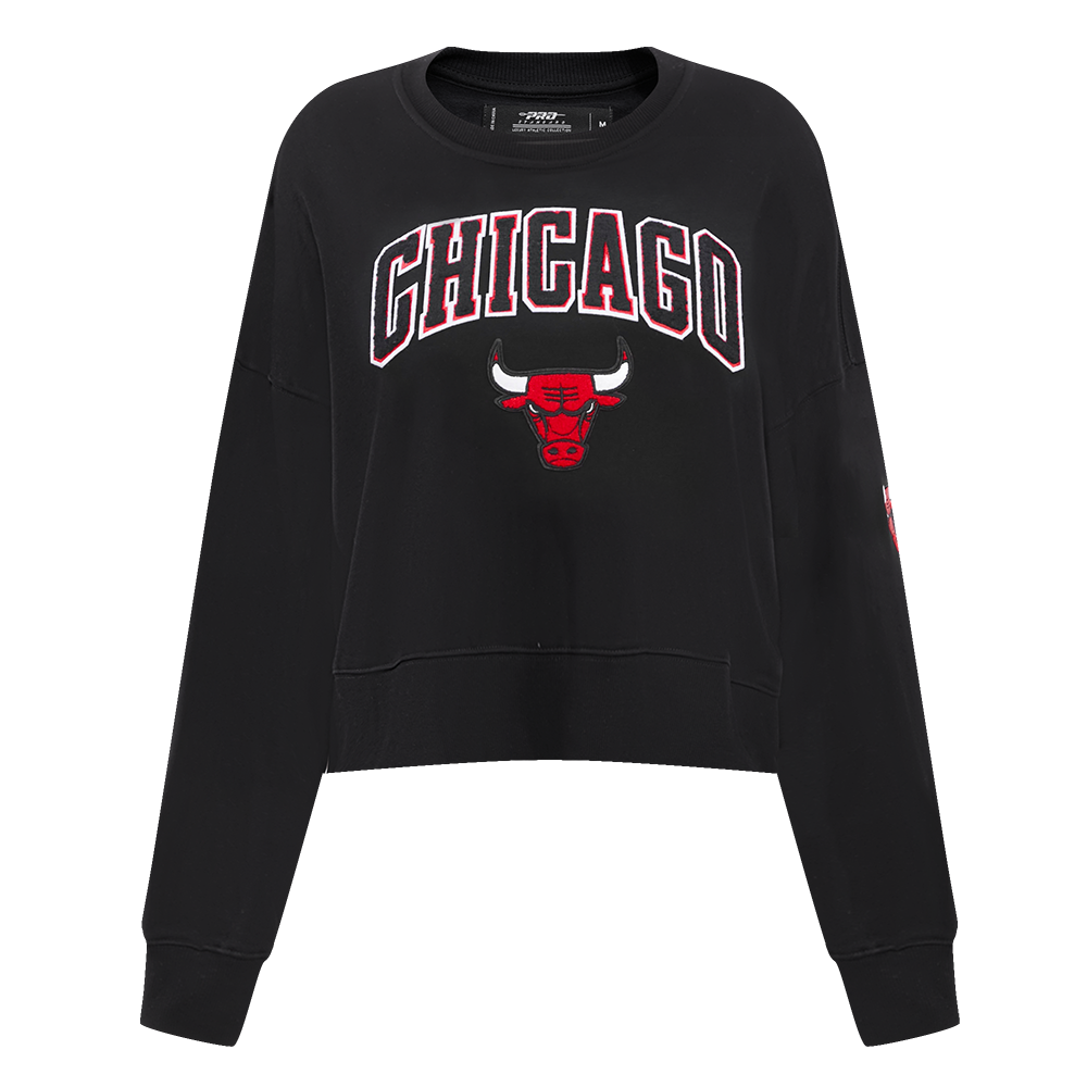 NBA CHICAGO BULLS CLASSIC CHANDAIL À COL ROND POUR FEMME (NOIR)