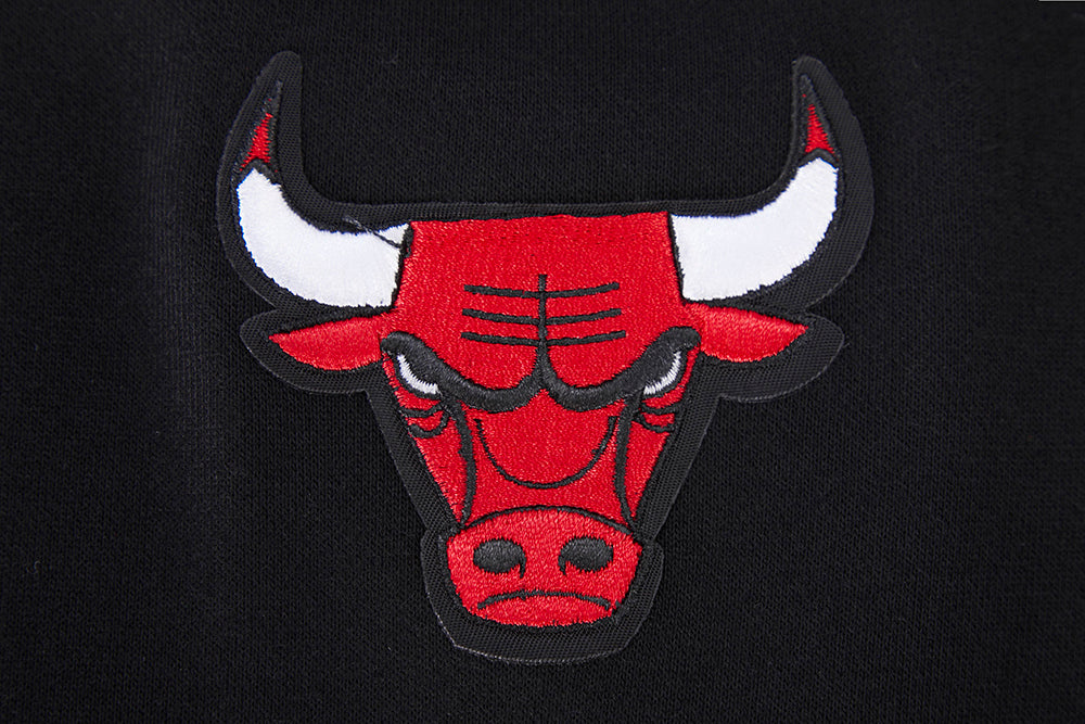 NBA CHICAGO BULLS CLASSIC CHANDAIL À COL ROND POUR FEMME (NOIR)