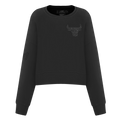 NBA CHICAGO BULLS NEUTRAL CHANDAIL À COL ROND POUR FEMME (NOIR)