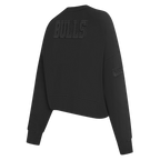 NBA CHICAGO BULLS NEUTRAL CHANDAIL À COL ROND POUR FEMME (NOIR)