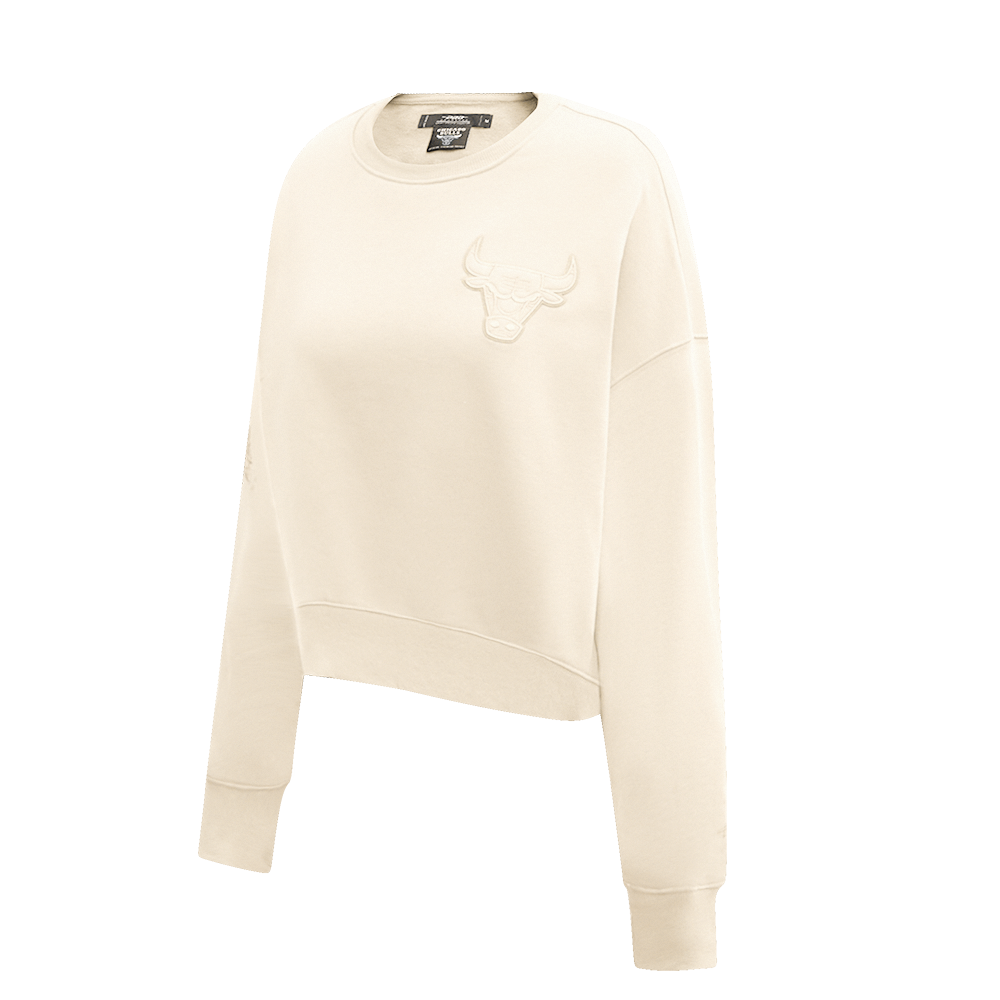 NBA CHICAGO BULLS NEUTRAL WOMEN'S CREWNECK (EGGSHELL)
