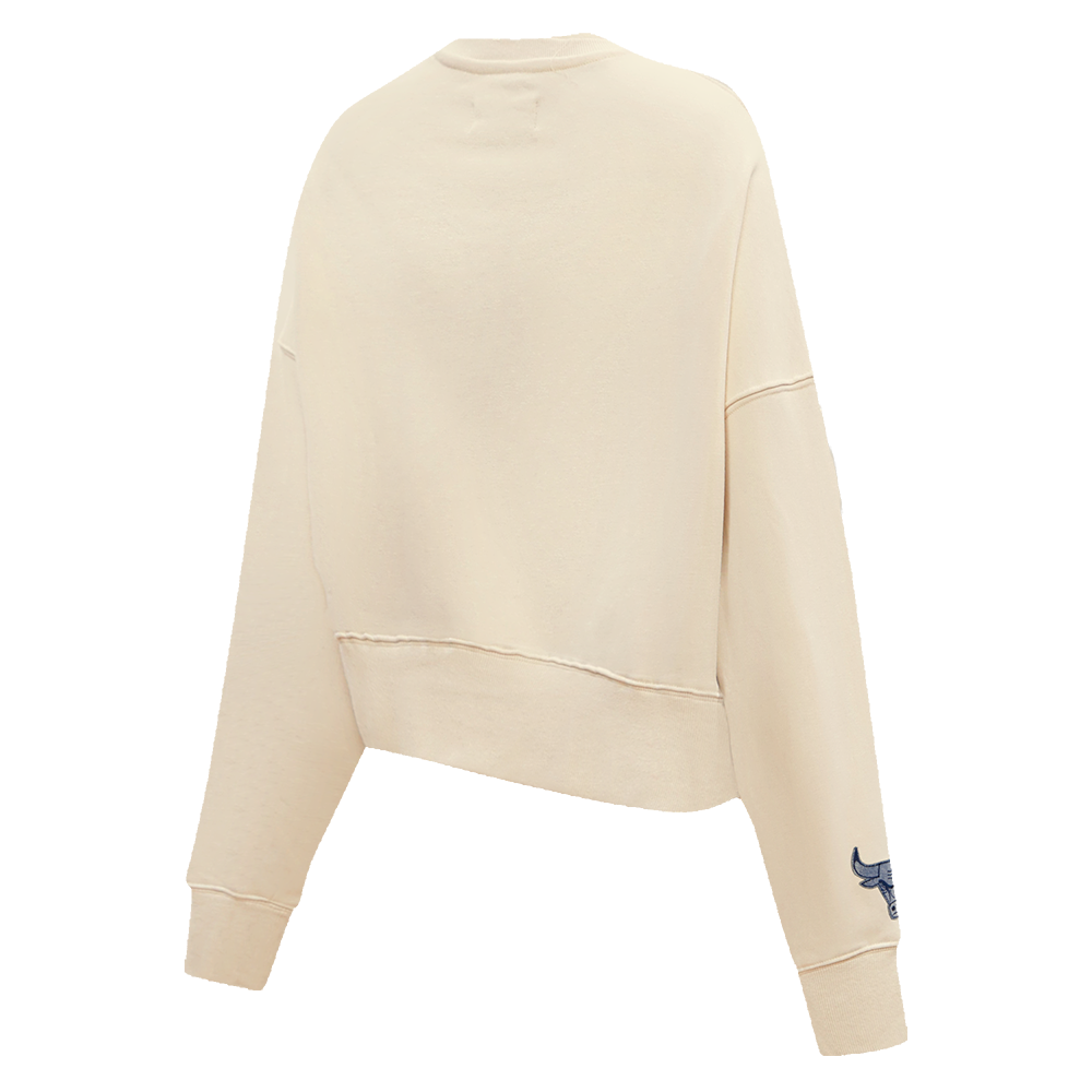 NBA CHICAGO BULLS VARSITY BLUES WOMEN'S CREWNECK (LINEN)
