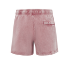 NBA CHICAGO BULLS WASHED CLASSIC SHORT EN MOLLETON FRANÇAIS DÉLAVÉ À L'ENZYME POUR FEMME (MAUVE DÉLAVÉ)