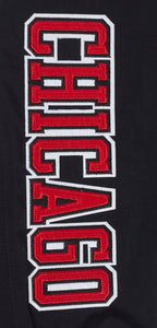 NBA CHICAGO BULLS CLASSIC WOMEN'S WIND WOVEN PANT (BLACK)