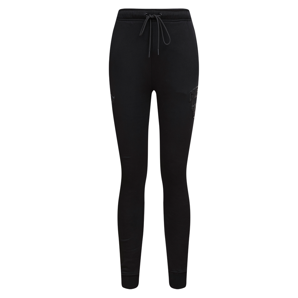 NBA CHICAGO BULLS TRIPLE BLACK WOMEN'S SWEATPANT (TRIPLE BLACK)