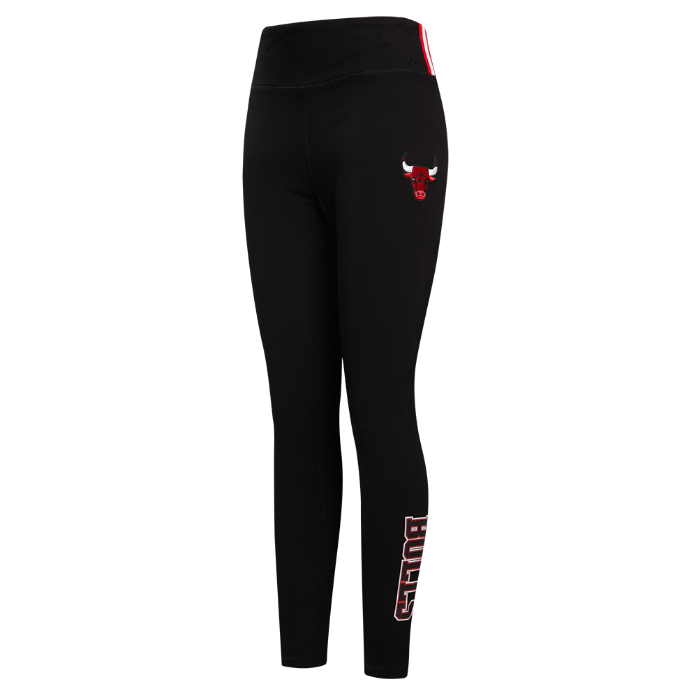 NBA CHICAGO BULLS CLASSIC LEGGING EN JERSEY POUR FEMME (NOIR)