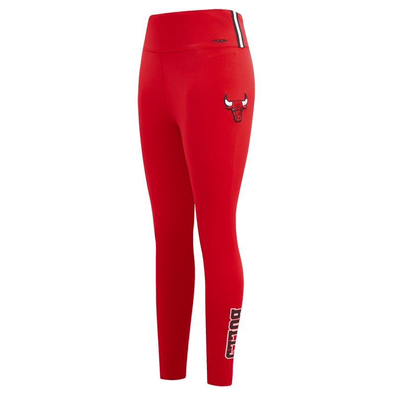 NBA CHICAGO BULLS CLASSIC LEGGING EN JERSEY POUR FEMME (ROUGE)