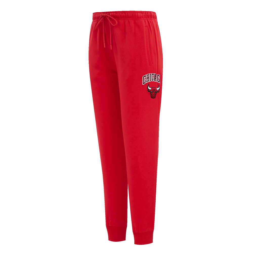 NBA CHICAGO BULLS CLASSIC WOMEN'S SWEATPANT (RED)